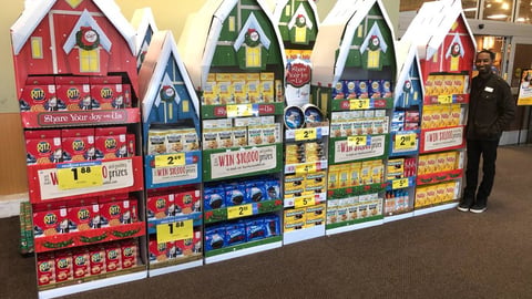 Nabisco 'Share Your Joy with Us' Holiday Floorstands